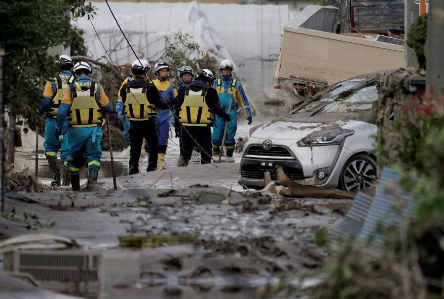 58 ofiar tajfunu Hagibis w Japonii