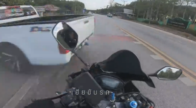 motocyklista oszukał przeznaczenie
