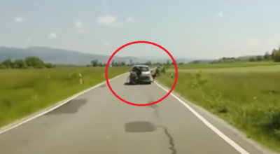 szok na drodze w tatrach