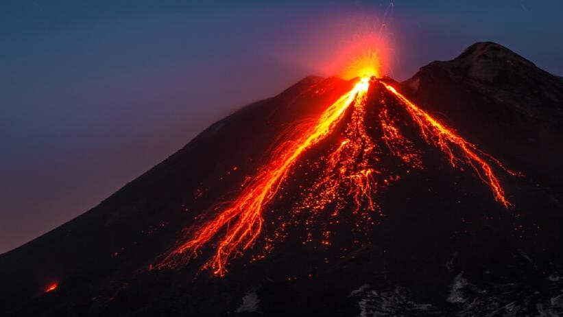 Wybuch wulkanu Etna