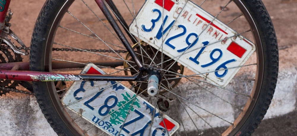 rowery otrzymają tablice rejestracyjne