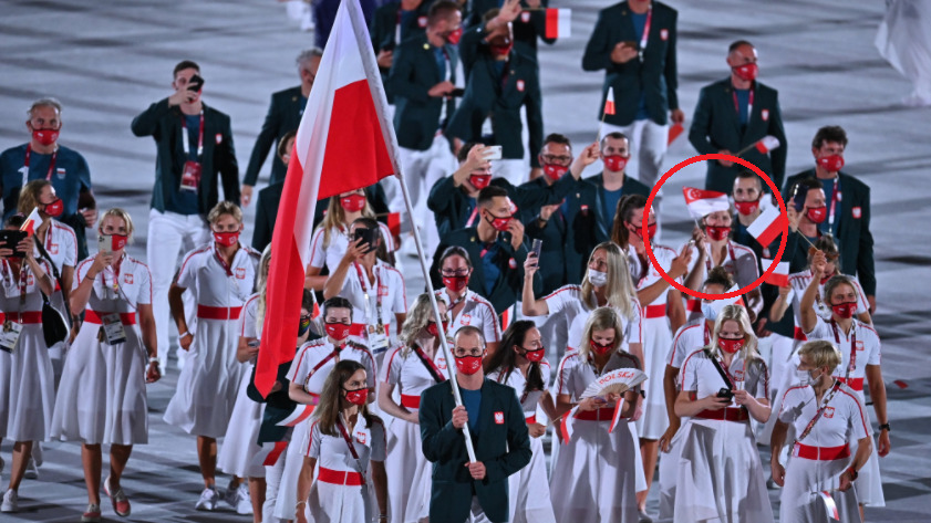 Wpadka Polaków podczas ceremonii otwarcia igrzysk