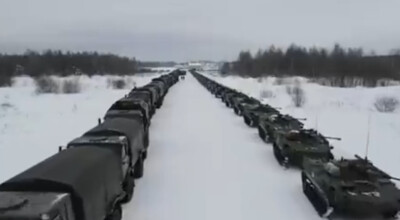 rosyjskie czołgi w gotowości